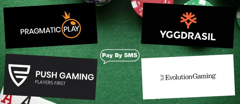 Pay by SMS Casino by Software Pay by SMS Casino by Software
